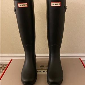 HUNTER Original Refined Rain Boots Size 6